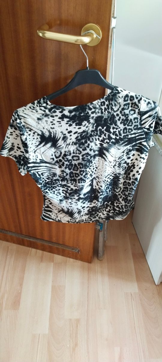 Camiseta jota ele Animal Print