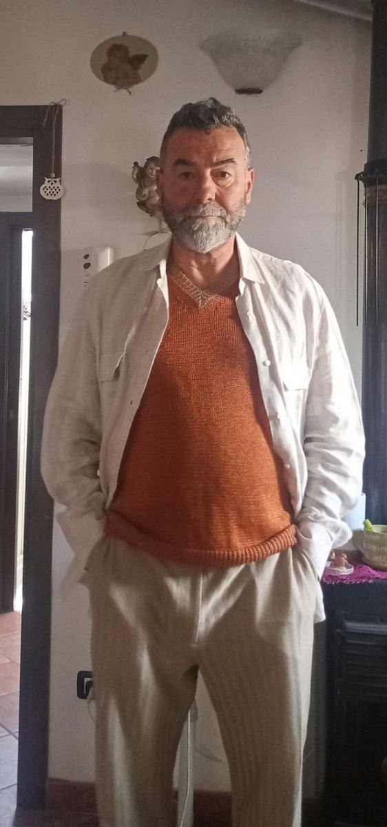 Canotta Dondup bicolore