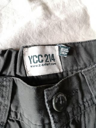 Pantaloni bambino brand YCC 214