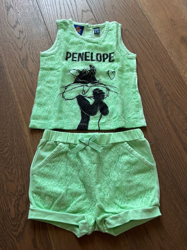 Completo estivo bimba 6-9 mesi