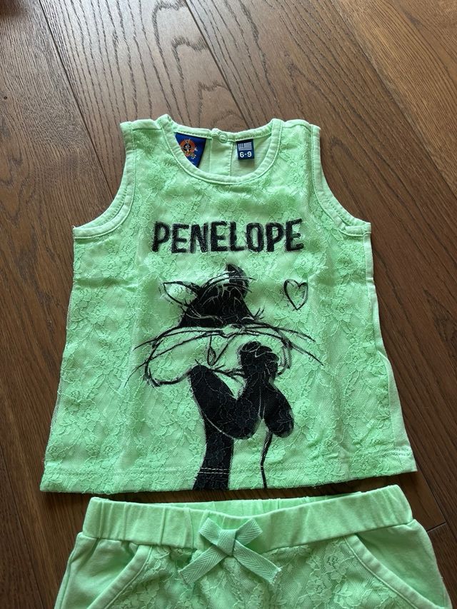 Completo estivo bimba 6-9 mesi