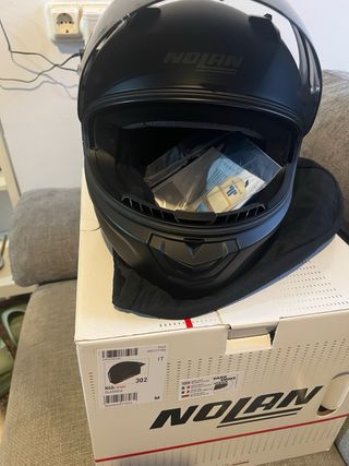 Casco Nolan N60-6 Sport Negro Mate Talla M