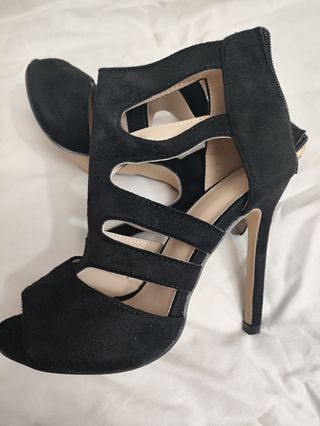 Sandali tacco alto neri