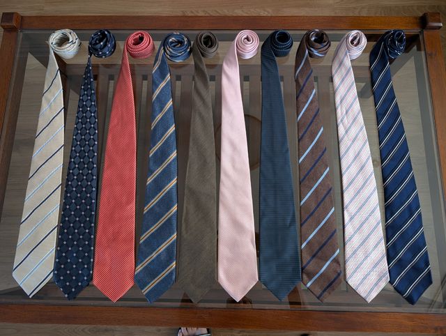 10 Corbatas seda - Varias marcas