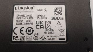 SSD Kingston A400 960GB