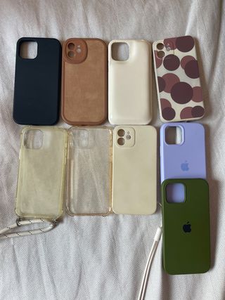 Fundas iPhone 12 - 9 unidades