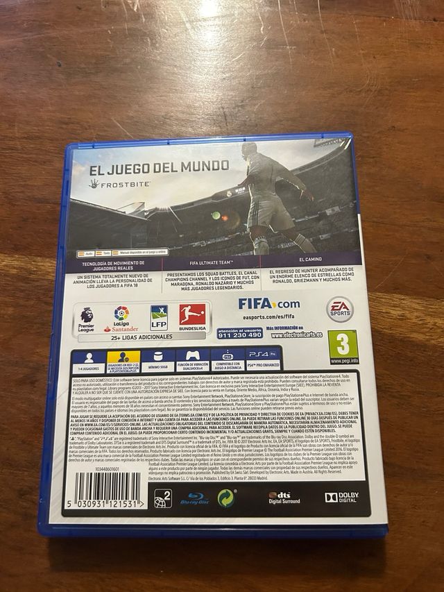 FIFA 18 PS4 (PlayStation 4)