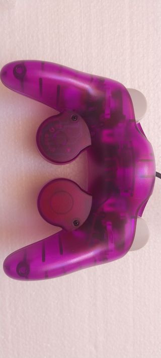 Mando Nintendo GameCube morado