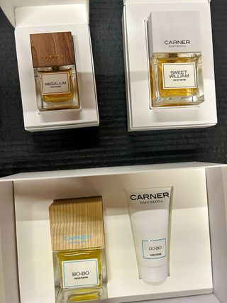 Pack completo Carner Barcelona (8) + Bo‑Bo crema