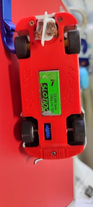 Coche Scalextric Fiat Abarth