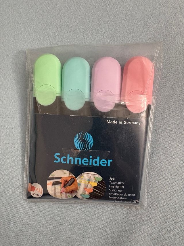 Evidenziatori Schneider color pastello
