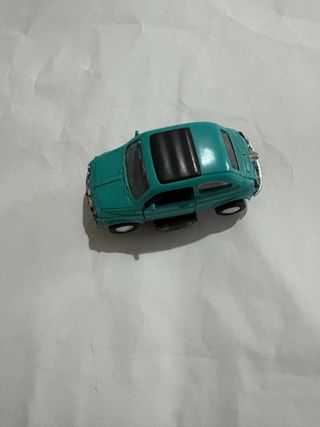 Modellino Fiat 500 Azzurro