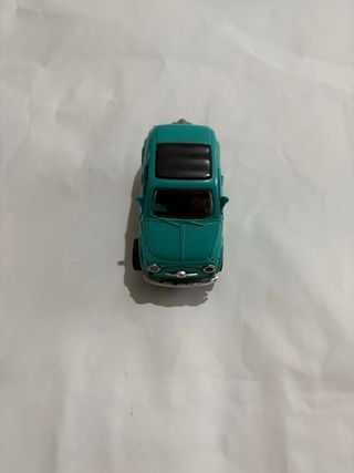 Modellino Fiat 500 Azzurro