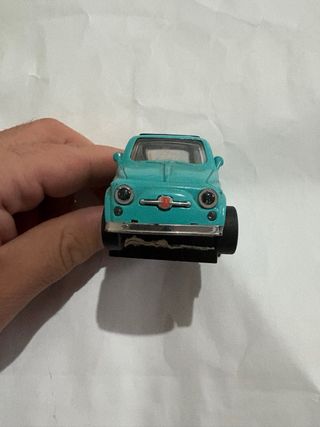 Modellino Fiat 500 Azzurro