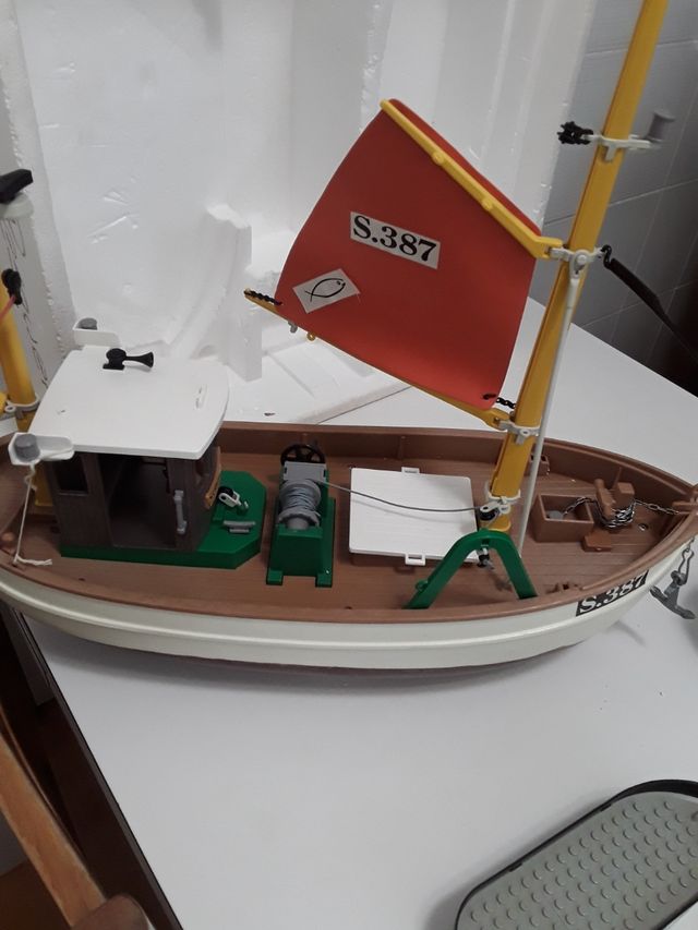 Barco pesca Playmobil S.387