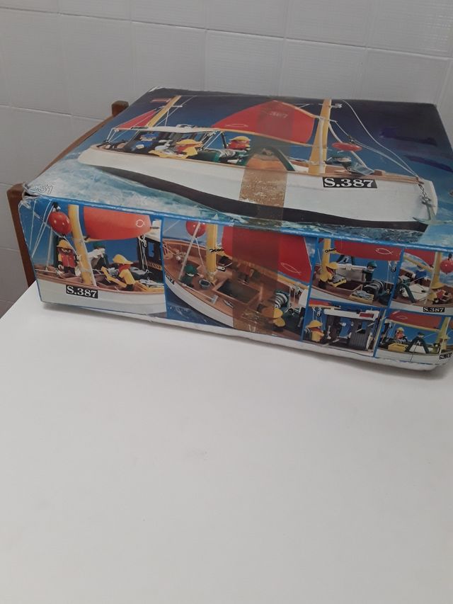 Barco pesca Playmobil S.387