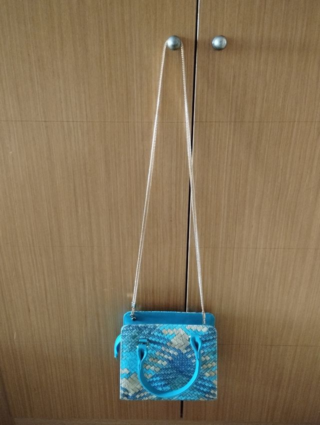 Bolsa multicor azul Michael Kors