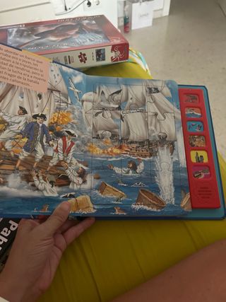 Libro Puzzles Sonoros Piratas