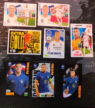 Lotes de cromos Mbappé