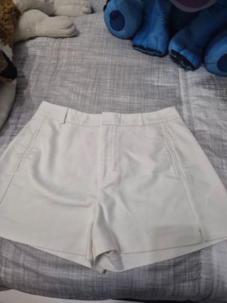 Pantalones cortos blancos, de verano 