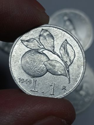 Monete Italia 1949: 1, 2, 5, 10 Lire