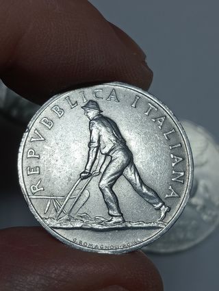 Monete Italia 1949: 1, 2, 5, 10 Lire