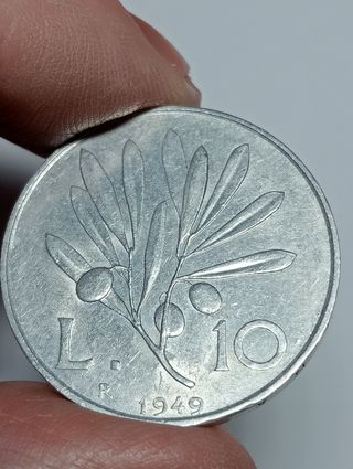 Monete Italia 1949: 1, 2, 5, 10 Lire
