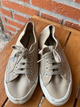 Zapatillas Superga beige