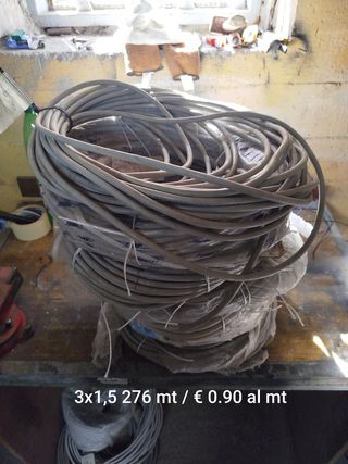 276 mt cavo elettrico 3x1,5