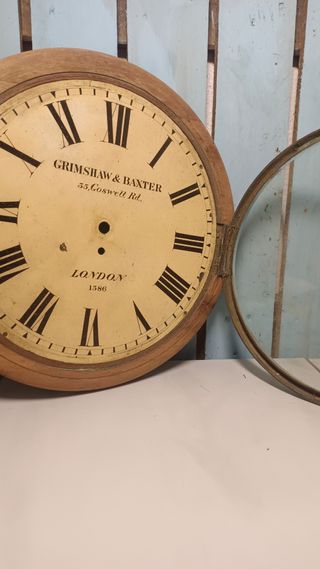 Antiguo Reloj de pared Grimshaw & Baxter