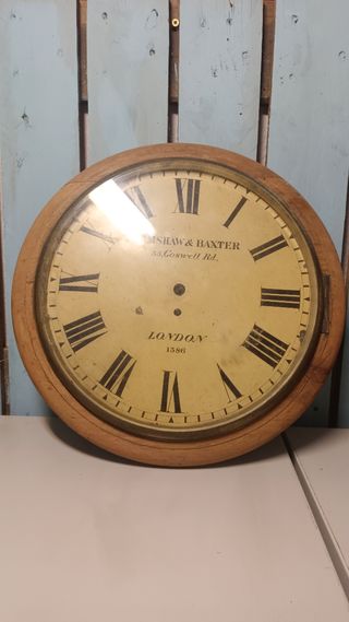Antiguo Reloj de pared Grimshaw & Baxter