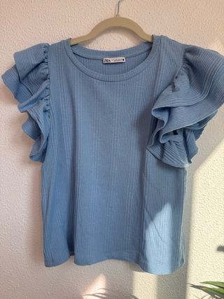 2 camisetas verano: Zara, Pull&Bear - T-S