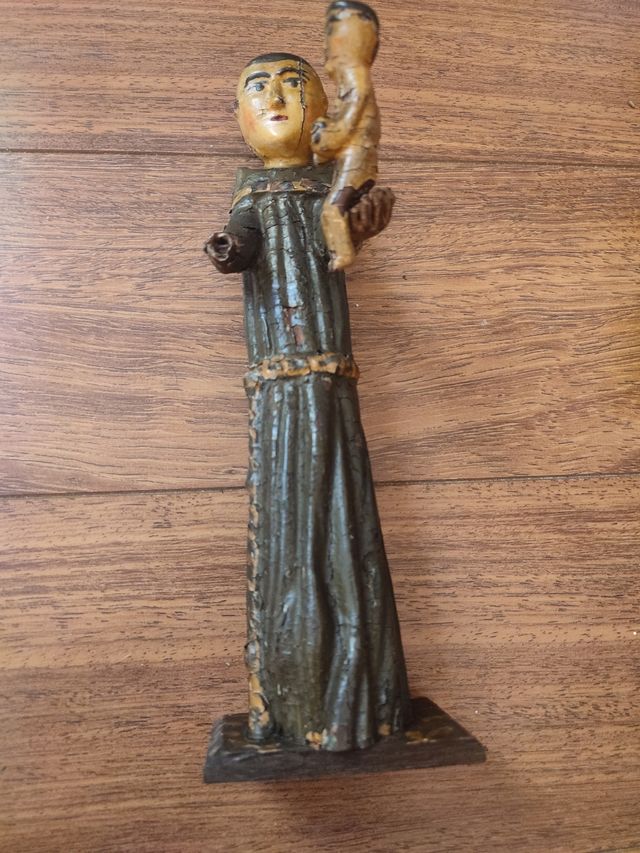 2 Figuras Santos - Artesanía Antigua