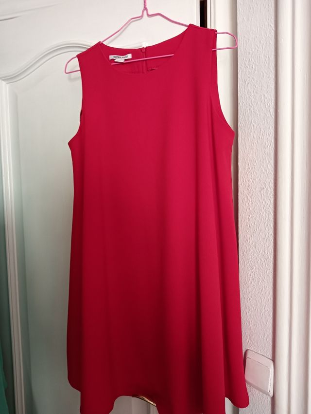 Vestido rojo mujer