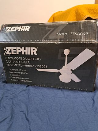 Ventilatore Zephir ZFS8093 bianco