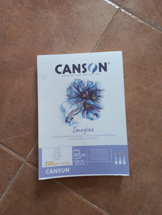 5 Cuadernos dibujo Fabriano & Canson