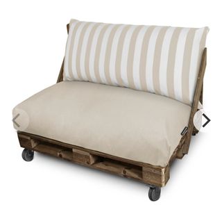 Cojines para palet beige