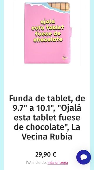 Funda tablet La Vecina Rubia