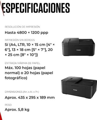 Canon Pixma TR4750i Impresora