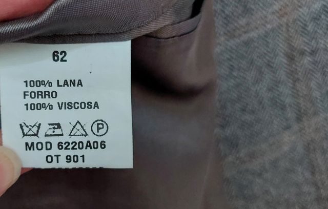 Chaqueta hombre talla grande