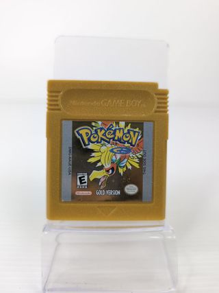 Pokemon Gold Version Game Boy Color Authentic