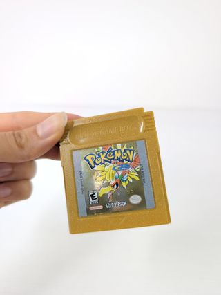 Pokemon Gold Version Game Boy Color Authentic