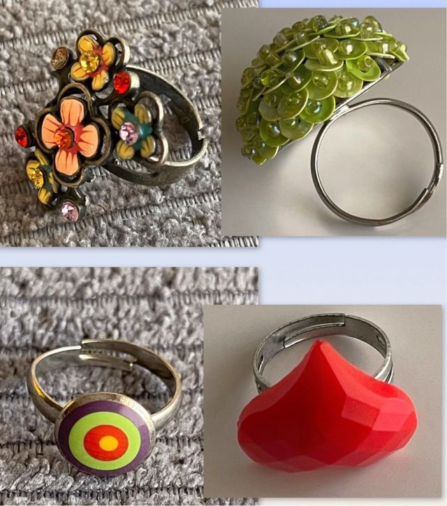 4 Anéis Ajustáveis