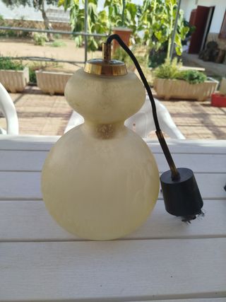 Lampara techo vintage años 70 