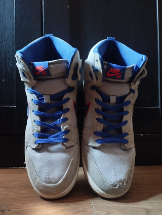 Nike Dunk SB - Gris y Azul