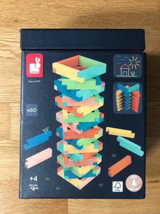 Janod Jenga - Juego de construcción