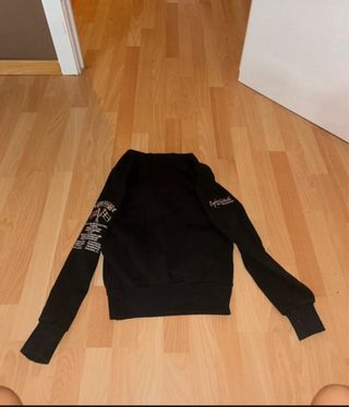 Sudadera Geographical Norway negra