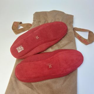 Ballerine in velluto Max Mara - Rosso