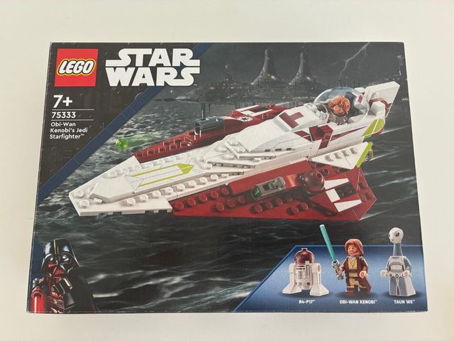 Lego Star Wars 75333 Caza Jedi de Obi-Wan Kenobi de segunda mano