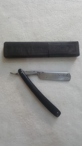 Navaja afeitar antigua